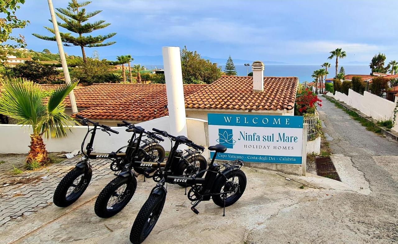 Ninfa Sul Mare Apartments 50 M E T R I Dal Mare Parcheggio Gratuito Custodito Capo Vaticano Exteriör bild