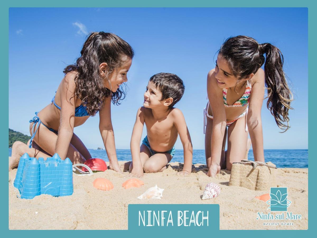 Ninfa Sul Mare Apartments 50 M E T R I Dal Mare Parcheggio Gratuito Custodito Capo Vaticano Exteriör bild