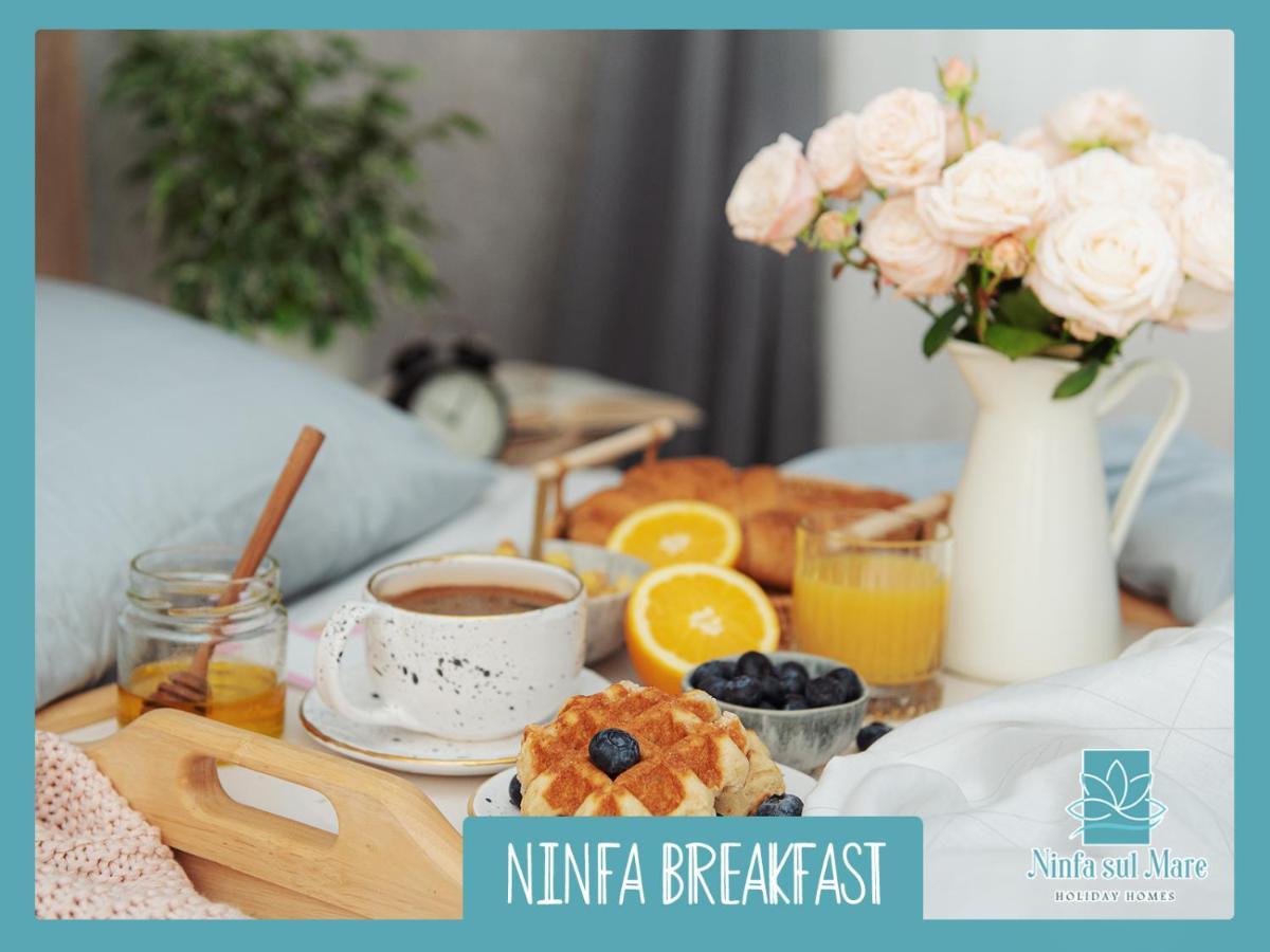 Ninfa Sul Mare Apartments 50 M E T R I Dal Mare Parcheggio Gratuito Custodito Capo Vaticano Exteriör bild
