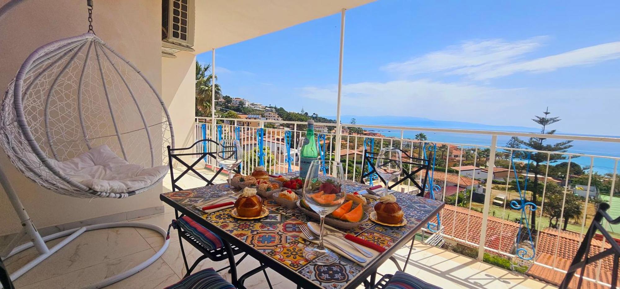 Ninfa Sul Mare Apartments 50 M E T R I Dal Mare Parcheggio Gratuito Custodito Capo Vaticano Exteriör bild